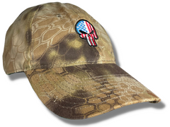 Punisher American Flag Patriotic Hat