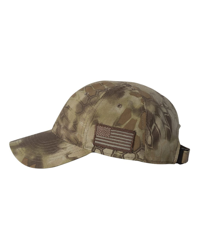Kryptek Punisher American Flag Military Patriotic Hat 